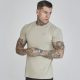 Siksilk Grey Muscle Fit T-Shirt -szürke póló - Méret: M