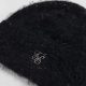 Siksilk Black Knitted Beanie