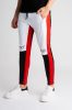 White/Black/Red Zip Jogger - melegítőnadrág - Méret: L