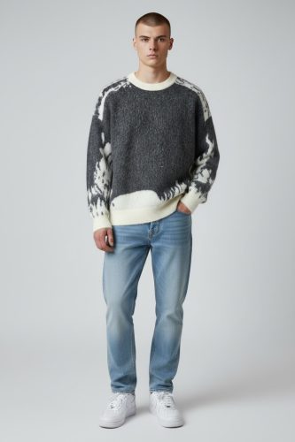 Woolly Gyapjú Pulóver - Méret: M