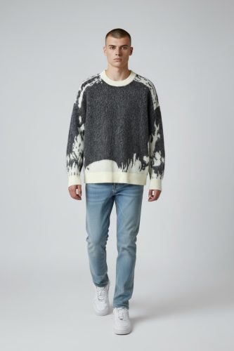 Woolly Gyapjú Pulóver - Méret: XXL