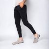 Black Slim Pants - fekete szövetnadrág - Méret: M