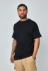 Basic Black Oversized Tee - Méret: L