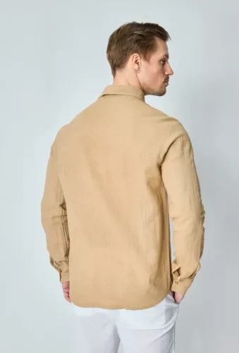Linen Barna Ing - Méret: M