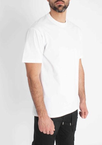 Basic Fehér Regular Póló - Méret: L