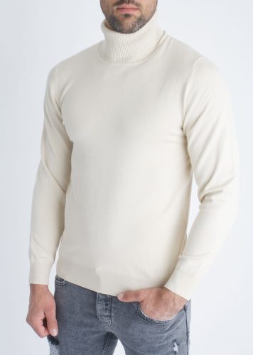 Beige Turtleneck 