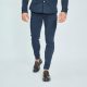 Navy Slim Szövetnadrág - Méret: L