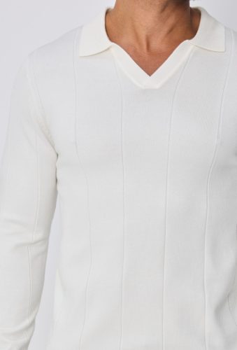 Bianco Fehér Longsleeve - Méret: L