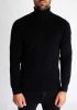 Black Turtleneck - fekete garbó - Méret: XL