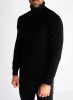 Black Turtleneck - fekete garbó - Méret: XL