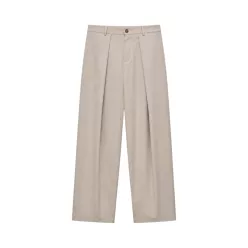 Pleat Baggy Chino