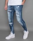 Frayed Skinny Farmernadrág - Méret: 32