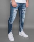 Frayed Skinny Farmernadrág - Méret: 32