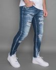 Frayed Skinny Farmernadrág - Méret: 32