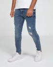 Scrub Skinny Farmernadrág - Méret: 30