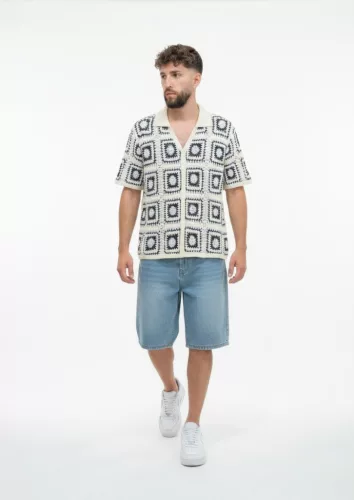 Crochet Boxy Ing - Méret: L