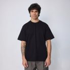 Oversize Fekete Póló - Méret: L