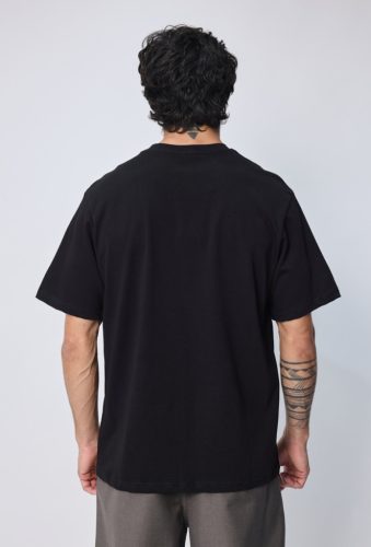 Oversize Fekete Póló - Méret: L